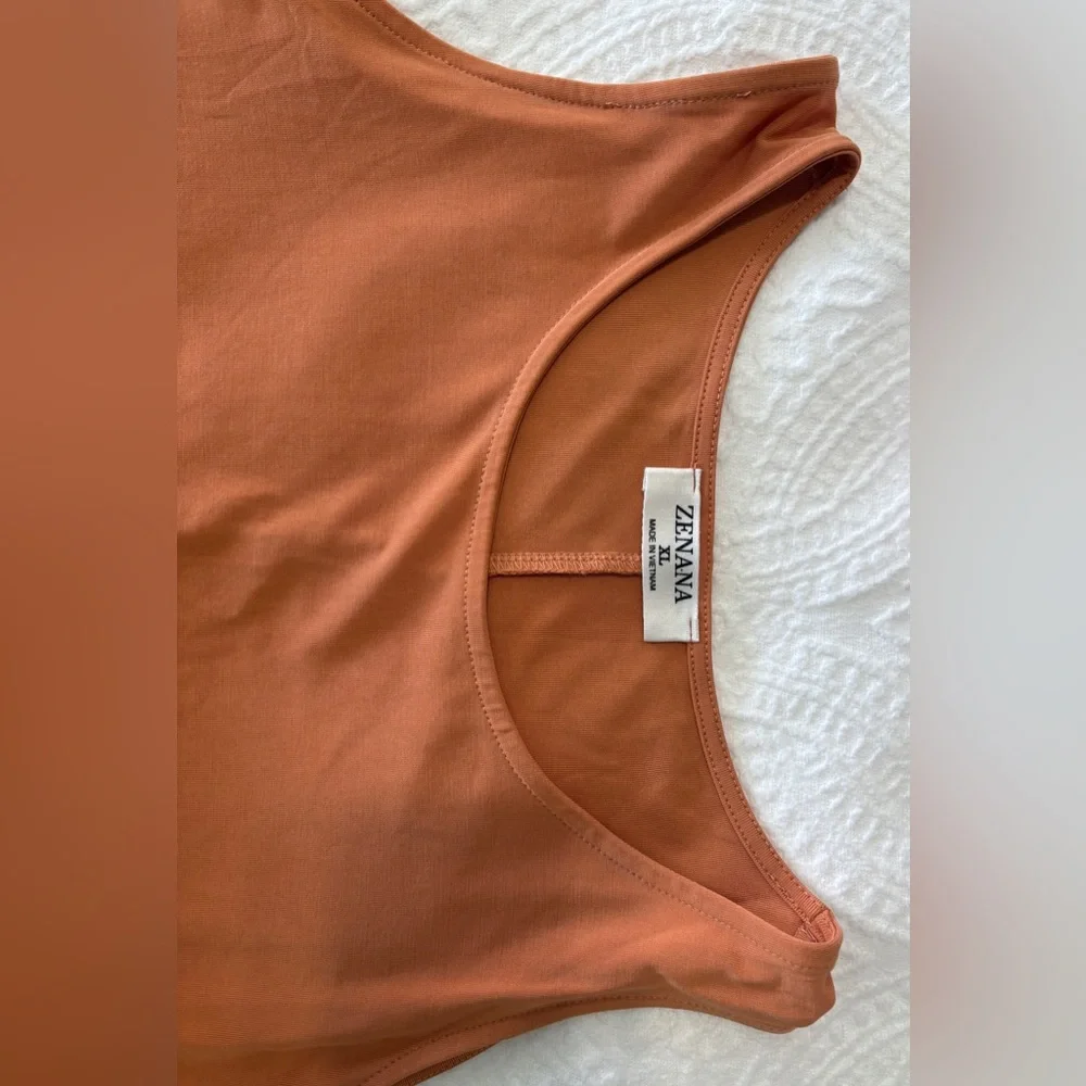 Zenana Outfitters Terracotta Maxi Dress - Picture 2 of 3